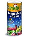 Etisso Schnecken-Linsen | 300 g | Pflanzenschutzmittel | Zur erfolgreichen Bekämpfung von Nacktschnecken im Gemüse-, Obst- und Zierpflanzenbau, im Freiland und im Gewächshaus