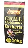 Favorit 3001 Holzkohle-Briketts 10 kg