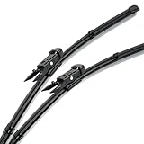 LZWLZW Wischerblätter für Mercedes-Benz B-Class W246 2012-2015 26'+19', Scheibenwischer Set Gummi Dauerhaft Wiper Ersatzwischblätter Auto Zubehör