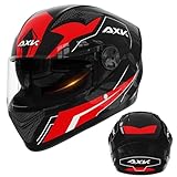 Generisch motorradhelm, motorradhelm Herren, Motorrad Integral Helm, Belüftung Und Wärmeableitung Fahrrad-Kopfbedeckung Für Erwachsene, Männer Und