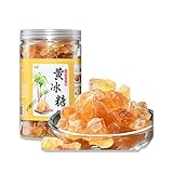 BaiLiSnacky Gelber Kandiszucker aus Rohrzucker Zusatzstofffrei 500g - Ideal für Tee Kaffee und Backen Natürlicher ohne Konservierungsstoffe