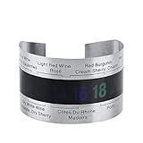 Edelstahl Flaschenthermometer, Clip-Weinthermometer LCD Digitalanzeige Temperatursensor für Wein, Sekt, Saft