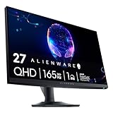 Alienware AW2724DM Gaming-Monitor, 68,6 cm (27 Zoll), QHD, 2560 x 1440, 180 Hz, W, Overclock, AMD FreeSync Premium Pro, NVIDIA G-SYNC, VESA-Display, Schwarz, Schwarz/Silber