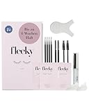 Fleeky Lash Lifting Mini Set - Wimpern Lifting Set - lässt Natürliche Wimpern Länger Wirken - Schonend & Einfach - hält bis zu 6 Wochen - Made in EU