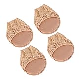 SEWOART 2Paare Hochwertige Rutschfeste Schuhmatte Für Damen Unsichtbare Halbsohle Für High Heels Vorderfußschutz Hautfarbe Bequem Und Atmungsaktiv Für Elegante Anlässe
