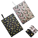 Klappbare Sitzmatte, wasserdichtes Outdoor-Stuhlkissen, tragbares Strandkissenpolster für Camping, Wandern, 2 Stück, Sitzmatten für Spaziergänger, Strandkissenpolster, Outdoor-Stuhlkissen