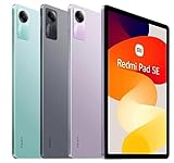 Xiaomi Redmi Pad SE Only WiFi 27.9 cm Octa Core 4 Speakers Global ROM Dolby Atmos 8000mAh Bluetooth 5.3 8MP + (33w Dual USB Fast Car Charger Bundle) (Mint Green Global, 128GB + 6GB)