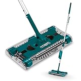Swivel Sweeper Akku-Besen mit Wischfunktion - Kabellos, beutellos & wiederaufladbar - Bodenwischer mit rückenschonendem Knickgelenk & 360° Rotation - Maximale Flexibilität - Mühelose Reinigung