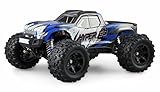 Amewi 22602 Hyper GO Monstertruck Brushed 40km/h 4WD mit GPS 1:16 RTR blau