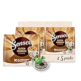 Senseo Pads Guten Morgen Strong XL, 5 x 10 Getränke, 50 Kaffeepads