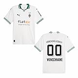 PUMA Borussia Mönchengladbach Trikot Home 23/24 Herren - Wunschflock - Name und Nummer - Größe XXL