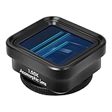 1,55-faches Weitwinkel-Mobile-Mobile-Objektiv mit 17-mm-Schnittstelle und Universal-Handy-Clip für atemberaubende Videos