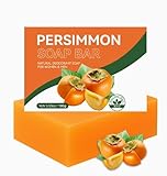 Soleneva Persimmon Soap,Persimmon Kernseife Natur,für Reinigung und Hautpflege von Gesicht und Körper (2)