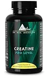 Creatine Pro Level Kapseln nach Dr. med. Michalzik 120 Kapseln, vegan, ultrafeines Creatin-Monohydrat mit D-Pinitol für Kraft- & Ausdauersport - ohne Zusatzstoffe von BIOTIKON®