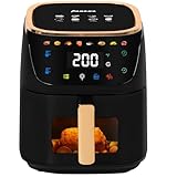 Panana 7L große Kapazität Airfryer, ölfreier gesunder Kochautomat Airfryer Ofen mit 8 Voreinstellungen, 1500W für schnelle Mahlzeiten, Haushaltsgebrauch