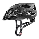 uvex touring cc - leichter Allround-Helm für Damen und Herren - individuelle Größenanpassung - erweiterbar mit LED-Licht - black matt - 52-57 cm