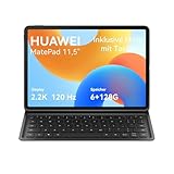 HUAWEI MatePad 11.5+Inbox-Tastatur，Neu，Tablet，6+128GB, 11,5 Zoll FullView Display，2.2K Auflösung，Aufladen 22,5 W，WPS Office，Akku mit 7700 mAh，Kamera 13MP, Notes，Bluetooh，Wi-Fi，Space Gray