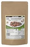 Edelmond Rohkost Kakaobohnen Bio / 200 g Fairtrade-Zertifiziert / Ohne Insektizide, mit Cadmium Analyse / Edel-Schokolade Cocoa