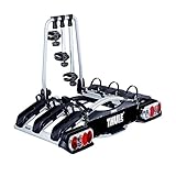 Thule EuroWay G2 922 Fahrradträger für Anhängerkupplung 3 Fahrrader, Silver