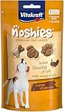 Vitakraft Noshies, Hundeleckerli, Hundesnack mit Truthahnfleisch, Hunde Trainingsleckerli, ohne Zusatz von Zucker (1x 90g)