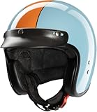 Redbike RB-801 Gasoline Jethelm, blau/orange, L (59/60)