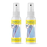 ABACUS® Antifaltenspray entfernt Falten und Knitter auf Textilien - Sprühstärke, Bügelhilfe, Anti-Faltenspray, Anti Knitterspray 2x 75ml (4026.2)