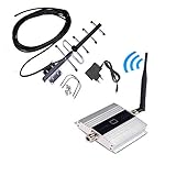 XINDELE Mobile Phone GSM Signal Booster Handy GSM Signal Booster GSM Signalverstärker Handy GSM 900MHz Signalverstärker mit LCD Display Yagi Set