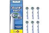 Oral-B Pro Precision Clean Aufsteckbürsten für elektrische Zahnbürsten, 6 Stück