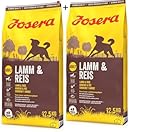 Josera Lamm & Reis 2 x12,5kg Sparpaket Trockenfutter für Hunde