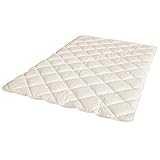 Öko Planet Wildseide Sommerbettdecke 135x200 cm, 100% Tussah-Seide Füllung, leichte Seidendecke für den Sommer