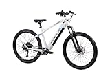 F.lli Schiano E-Mercury, E Bike Mountainbike, 29 Zoll, 36V 20Ah (720Wh) Abnehmbarer Akku, Motor 250W 55Nm, MTB Ebike für Herren/Damen, Schwarz-Blau