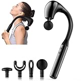 Fronnor Revolutionäre U-förmige Massagepistole Rückenmassagegerät für Schmerzlinderung Deep Tissue Body Massager für Nacken, Schulter, Bein - erreichen Sie jeden Muskel mit Leichtigkeit