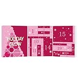 Adventskalender 2024, Überraschungs-Beauty-Countdown-Geschenkset, 24 Türchen mit Lippenstiften Lidschatten Augenbrauenprodukten und mehr für Frauen Männer Damen Paare (1)