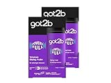 got2b Styling Puder Powderfull (10 g), Haarpuder verleiht sofortiges Volumen direkt am Ansatz, Volumenpuder mit leichter Formel für natürlich aussehenden Halt, 2x 10 g