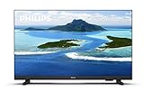 Philips 32PHS5507/12 80 cm (32 Zoll) Fernseher (HD, Triple Tuner, HDMI, USB, CI+, Mattschwarz) [Modelljahr 2022]