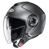HJC, Motorrad-Jethelm i40N Semi Mat Titanium, XL