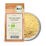 Kamelur Bio Couscous Vollkorn (1kg) - aus schmackhaften BIO Vollkornweizengrieß