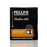 Pellini Espresso Gusto Bar Nr. 3 Gran Aroma Gemahlen für Espressomaschine 500 g