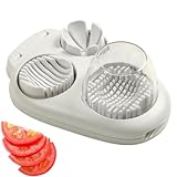 Strawberry Slicer | Edelstahl Eierschneider Pilz Slicer | Eierdiker | Multifunktionales Erdbeerschneider | Werkzeug, sicheres Küchengeräte für Heimküchen, Catering, Partys, Veranstaltung