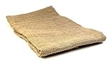 mgc24® Jutesack aus Naturfaser, Winterschutz für Pflanzen gegen Kälte/Frost, 100x110cm Natur