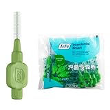 TePe Interdentalbürste Grün (ISO-Größe 5: 0,8 mm) / 1 x 20 Stück / Für eine einfache und gründliche Reinigung der Zahnzwischenräume