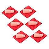 Milisten 6 Satz Teiliges Professioneller Zaubertrick Finger mit Seidentuch Täuschende Finger Requisiten für Bühnenaufführungen und Shows für Anfänger und Profis