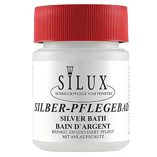 Silberbad für Silberschmuck 200 ml Made in Germany Silberreiniger für Schmuck Schmuckreiniger Profi Silber Reiniger Silberputzmittel
