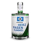 HERZRASEN 0,5L Kümmel HSV Edition mild & vollmundig - 32% Vol. Hamburger Kümmel Schnaps für HSV & Hamburg Fans - Hochwertiger Kümmelschnaps