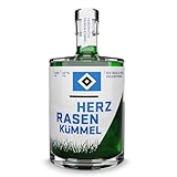 HERZRASEN 0,5L Kümmel HSV Edition mild & vollmundig - 32% Vol. Hamburger Kümmel Schnaps für HSV & Hamburg Fans - Hochwertiger Kümmelschnaps