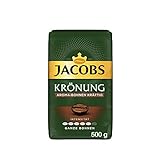 Jacobs Kaffeebohnen Krönung Aroma-Bohne kräftig, 12er Pack, 12 x 500 g Bohnenkaffee, 6 kg, 4059069