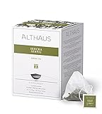 Althaus Tee SENCHA SENPAI ⋅ Grüner Tee im Pyramidenbeutel ⋅ PYRA PACK ⋅ Naturbelassener japanischer grüner Tee ⋅ 15 x 2,75g