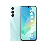 Samsung Galaxy A16 5G Smartphone ohne Vertrag, Handy mit Android, 50-MP-Hauptkamera, 16,91 cm / 6,7' Display, 128 GB, Light Green, 2,5 Jahre Herstellergarantie [Exklusiv bei Amazon]