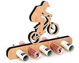 Giftota - Originelle Geburtstag Geldgeschenk Holz - Geschenk für BMX Fahrer - Mountainbike, Gelände Fahrrad Geldgeschenk - Geschenke aus Holz - Geschenke Geldgeschenk für Frauen & Männer