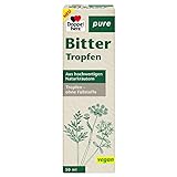 Doppelherz pure Bitter Tropfen - Vegan + einfache Anwendung – Rezeptur mit 15 ausgewählten Bitterkräutern und -wurzeln - 50 ml